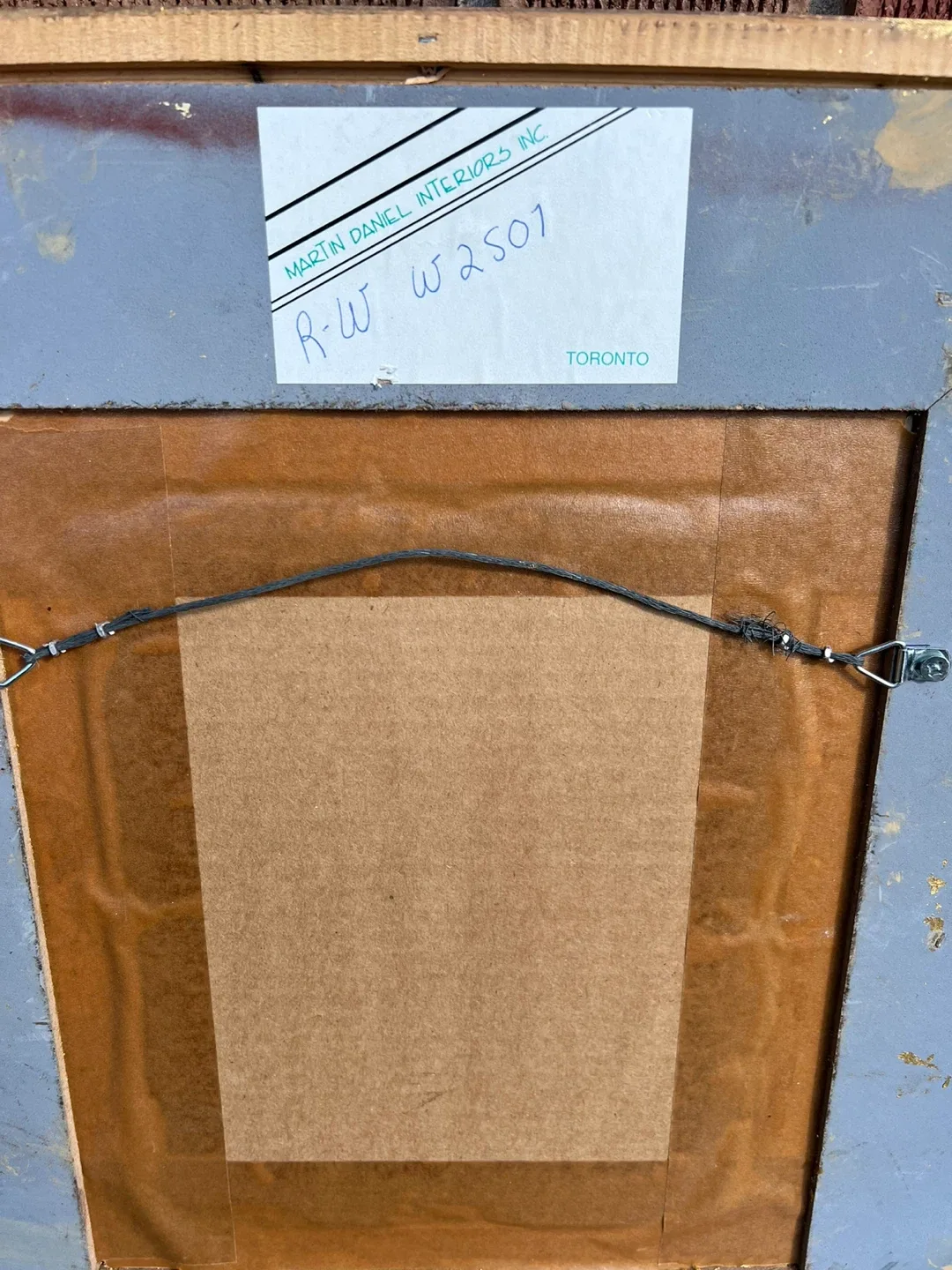 2 Martin Daniel wooden Framed pieces of Art image indicator(3)