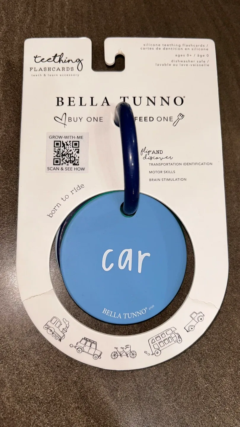 Bella Tunno Teething Flashcards - Born to Ride