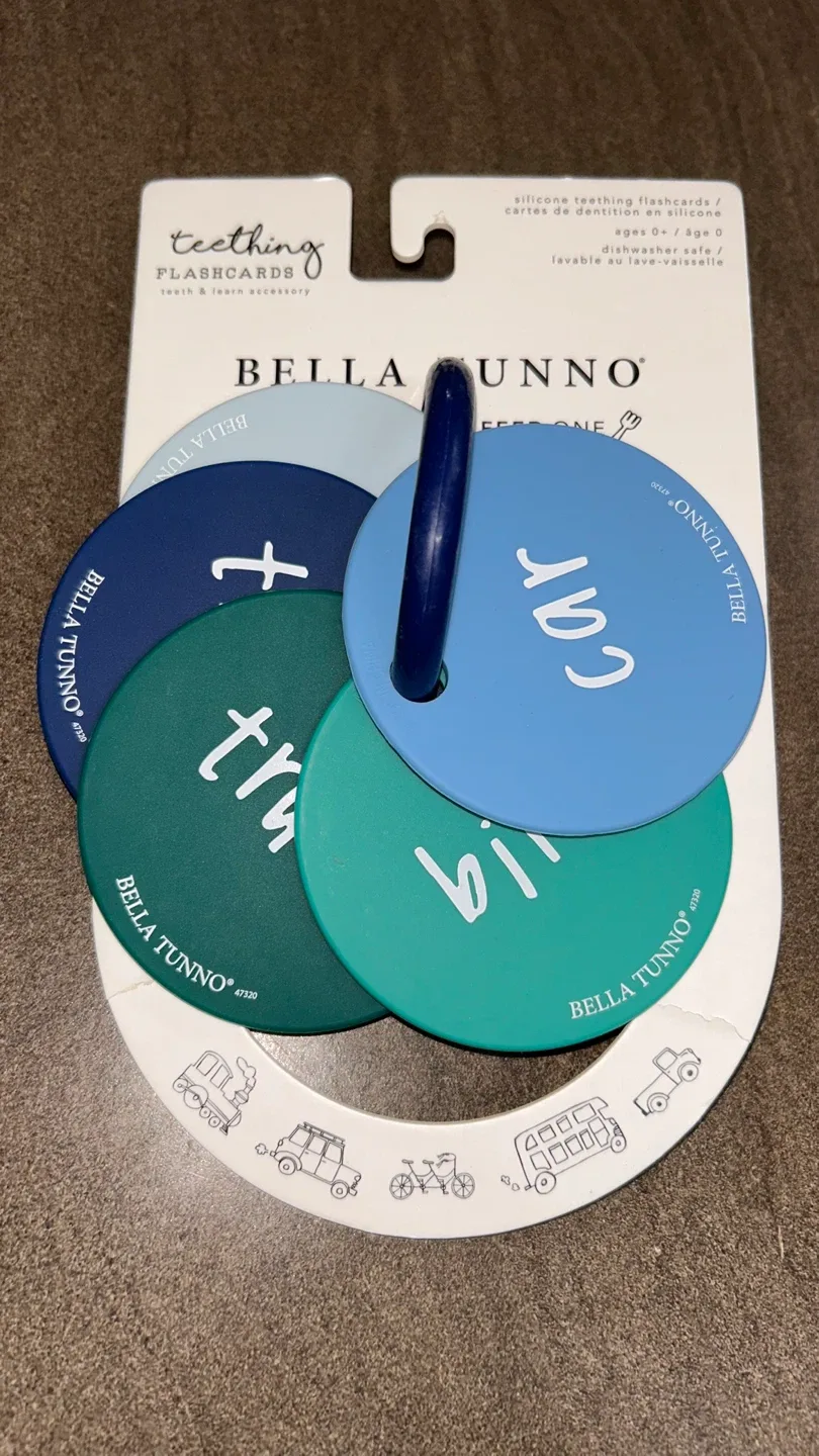 Bella Tunno Teething Flashcards - Born to Ride image indicator(4)
