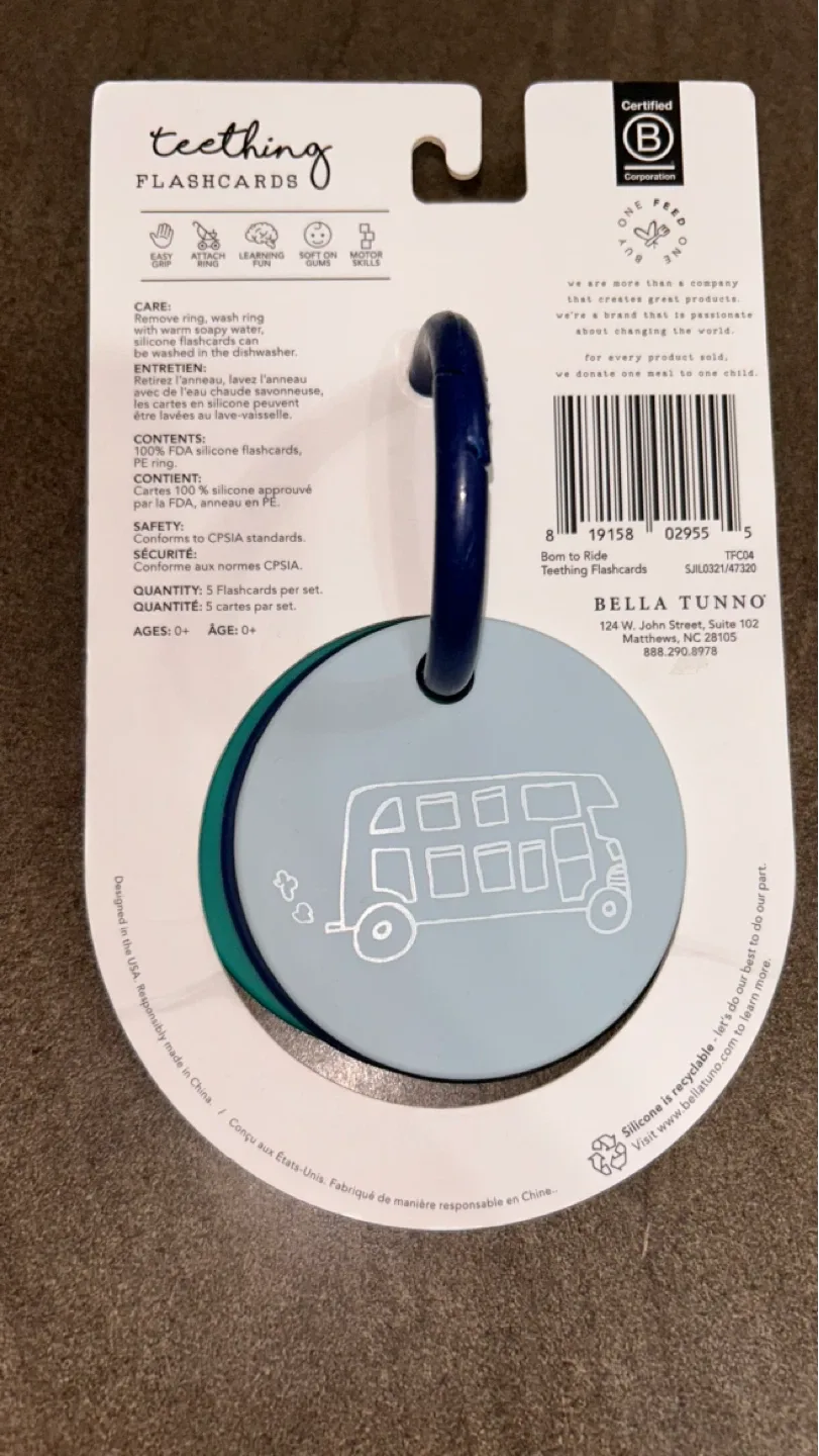 Bella Tunno Teething Flashcards - Born to Ride image indicator(3)