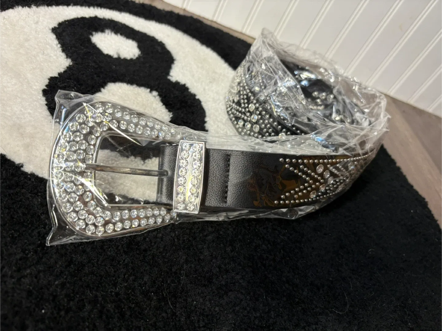 Rhinestone Studded Belt - New in Box! image indicator(3)
