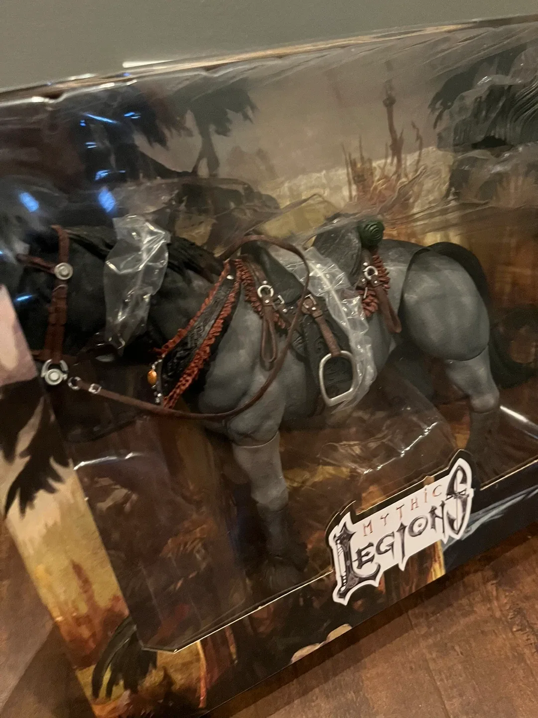 Mythic Legions Gray Horse Action Figure - New in Box image indicator(4)
