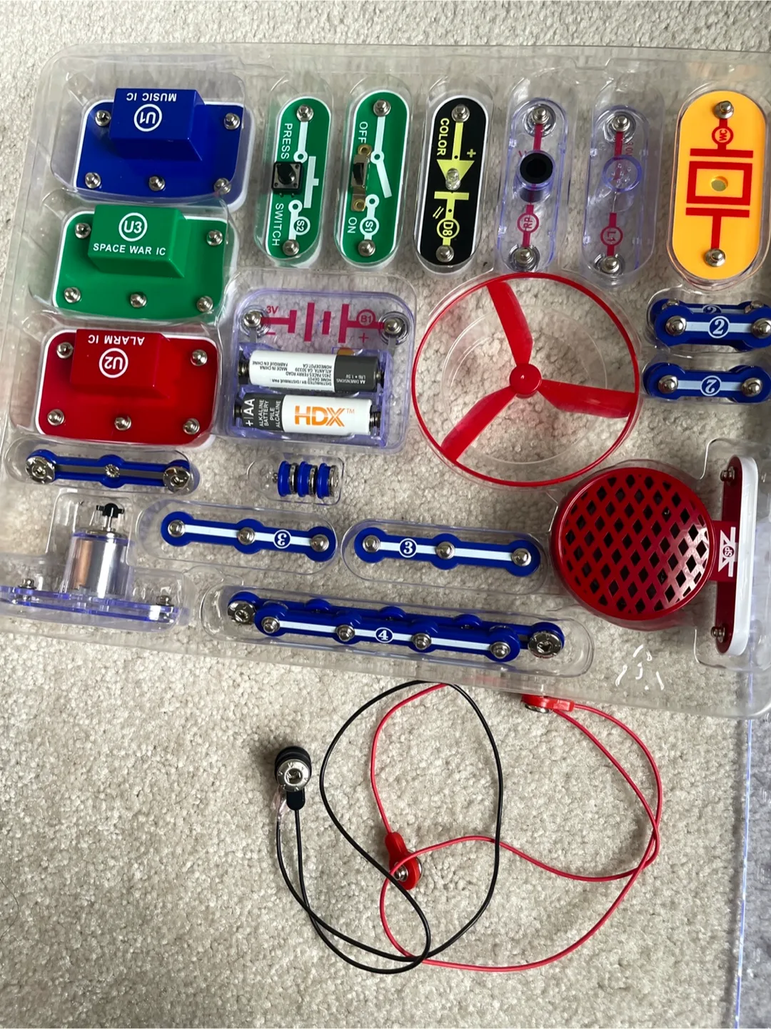 Snap Circuits Junior SC-100 Electronics Discovery Kit image indicator(3)