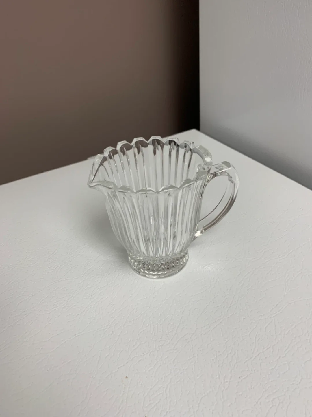 🥕Vintage Clear Sugar and Creamer Set image indicator(2)