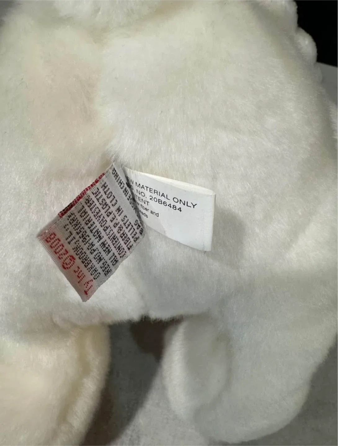 Ty Classic Angel White Bear Plush image indicator(5)