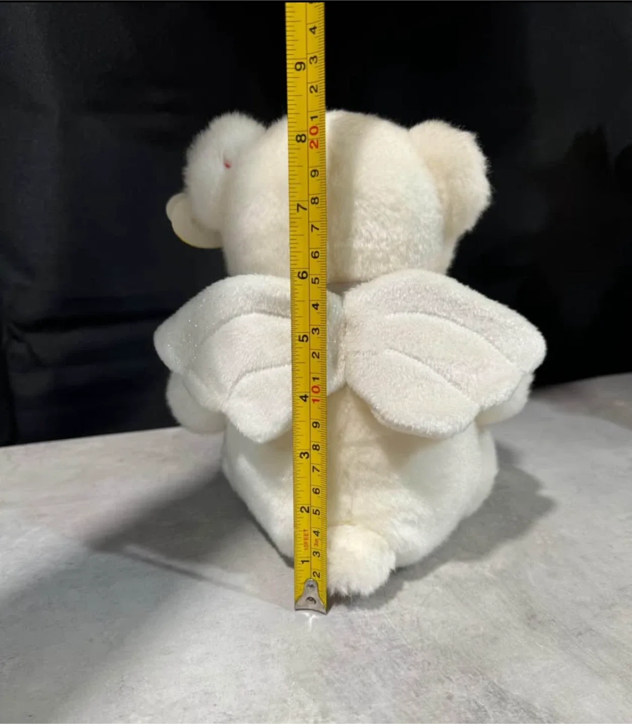 Ty Classic Angel White Bear Plush image indicator(8)