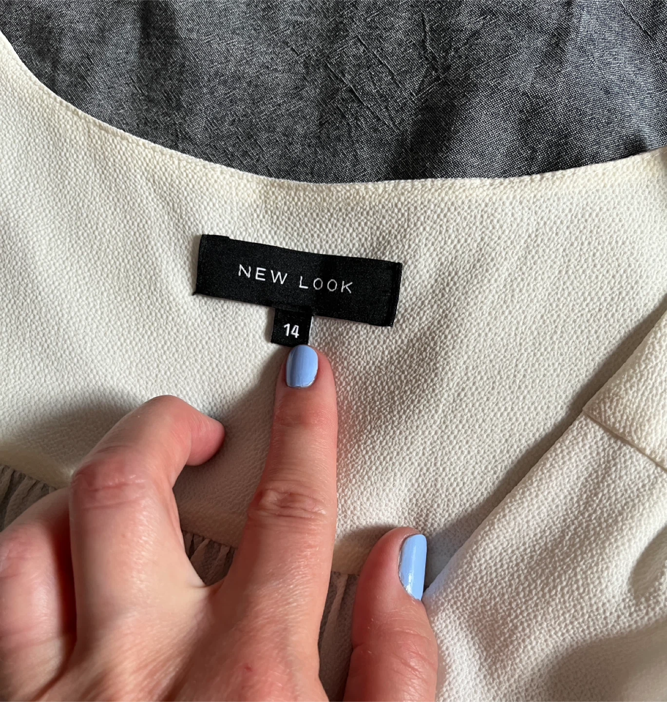 New Look cream blouse - photo 4