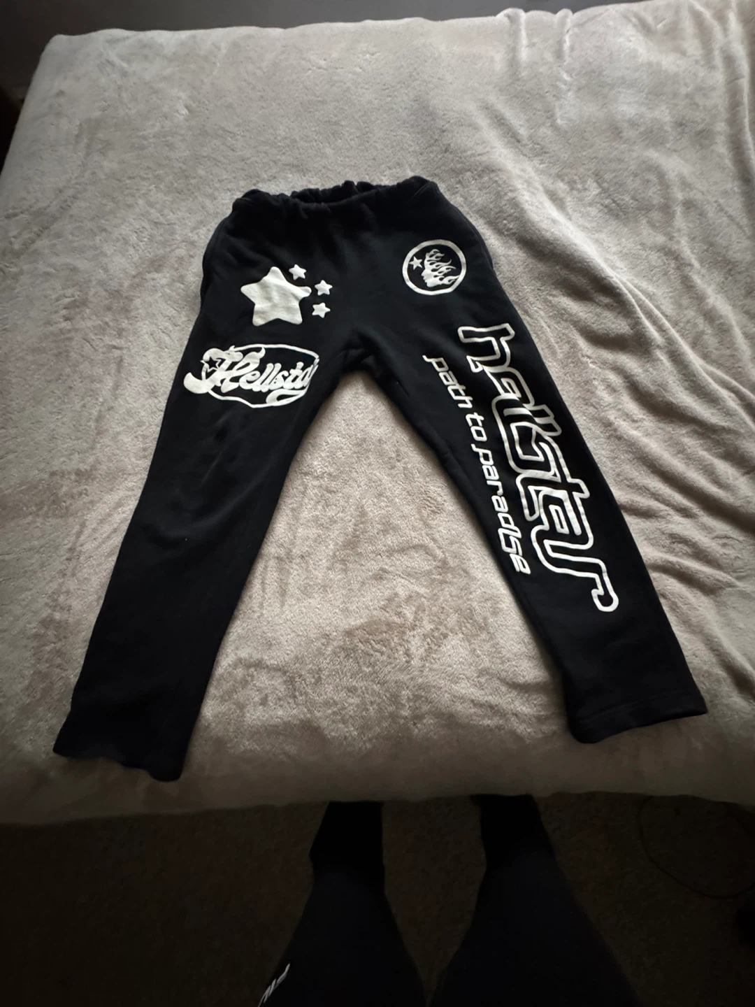 Hellstar Path to Paradise Black Sweatpants
