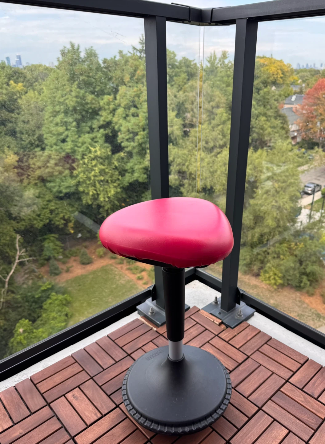 Uncaged Ergonomics Wobble Stool - Red - photo 2