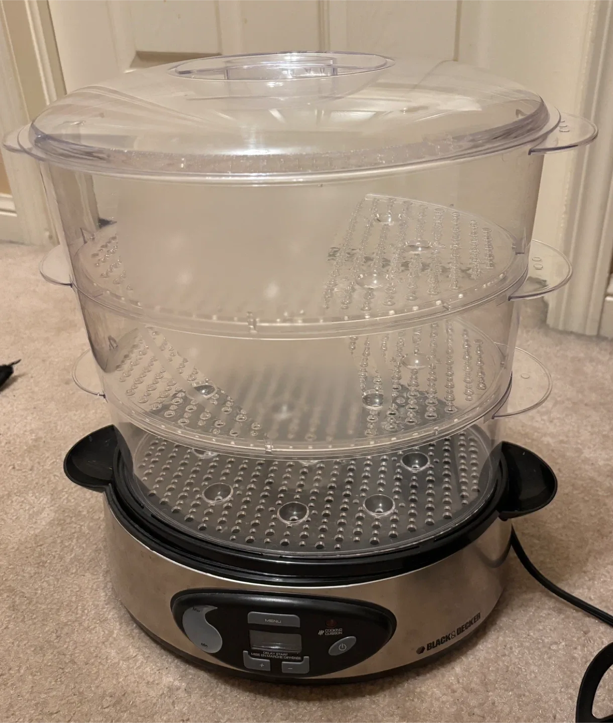Black & Decker Food Steamer image indicator(4)