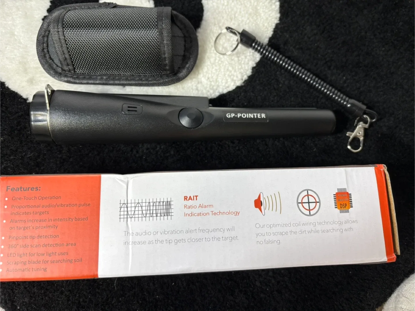 GP-Pointer Metal Detector with Accessories image indicator(3)