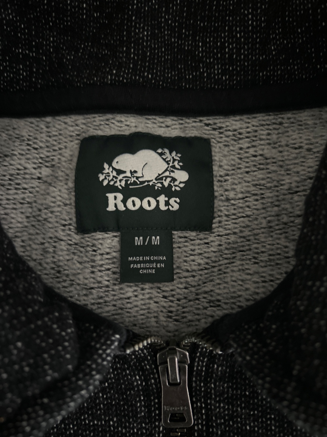Roots Quarter Zip Pullover - Size M - photo 2