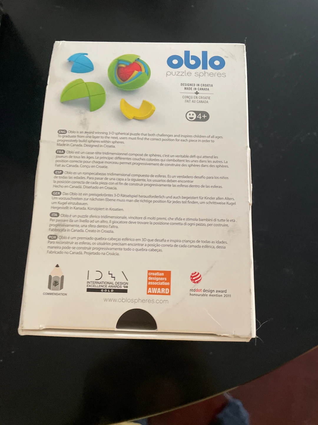 Oblo Puzzle Spheres - Brain Teaser - photo 3