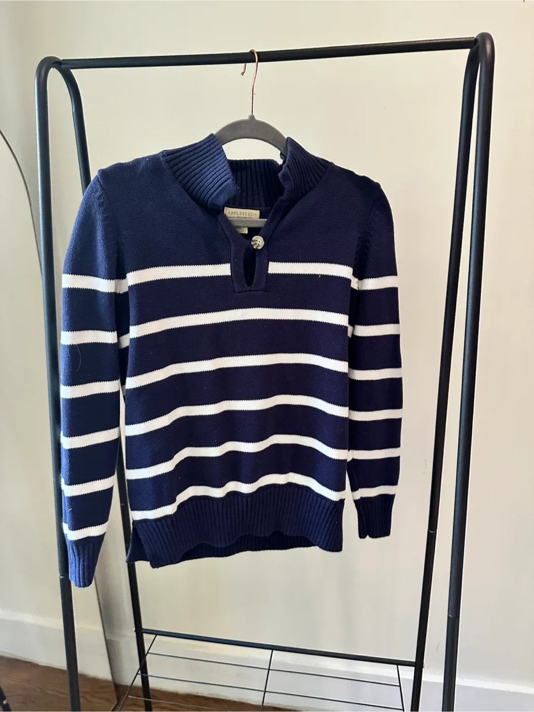 Appleseed's Petites Striped Sweater - Size PS thumbnail
