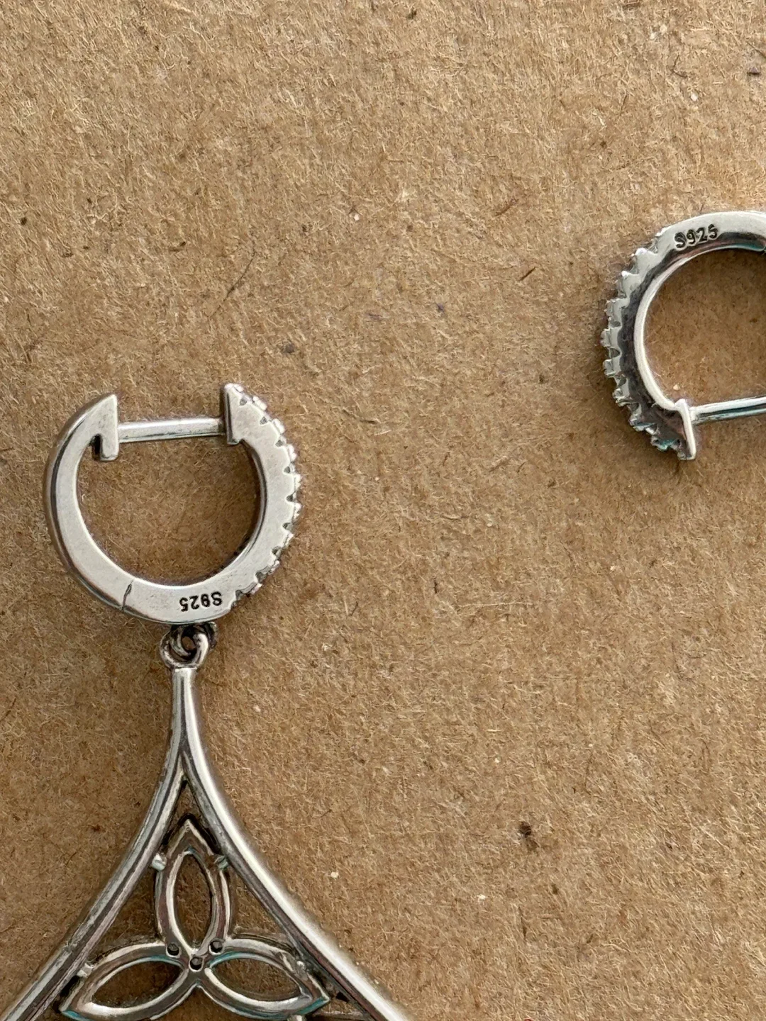 S925 Silver Dangle Earrings image indicator(2)