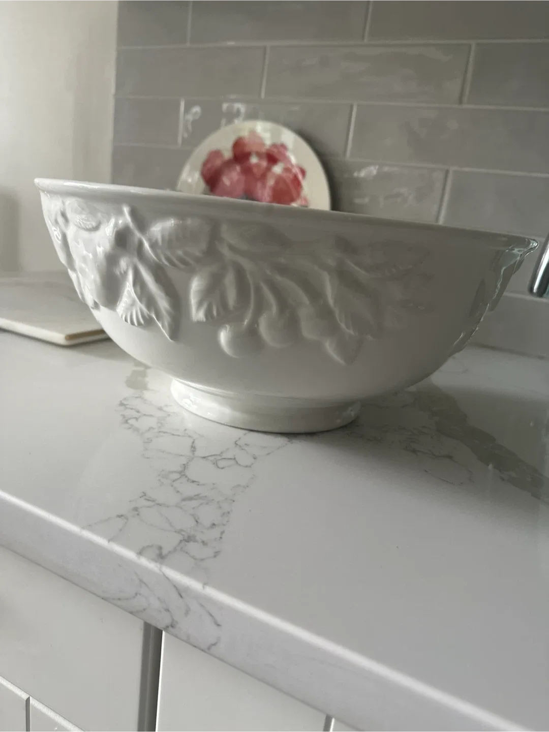 White Serving Bowl thumbnail