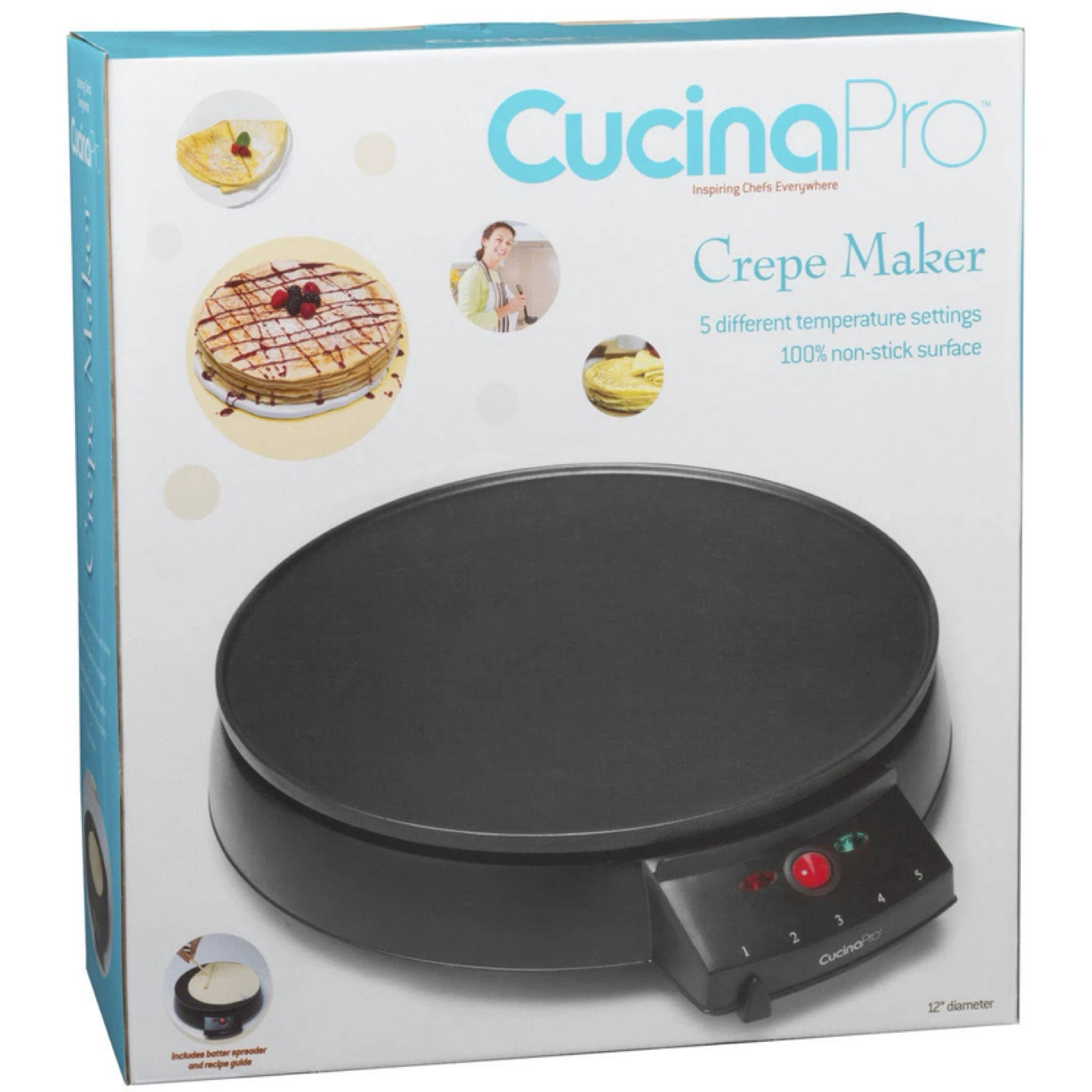 CucinaPro Crepe Maker - Brand New!
