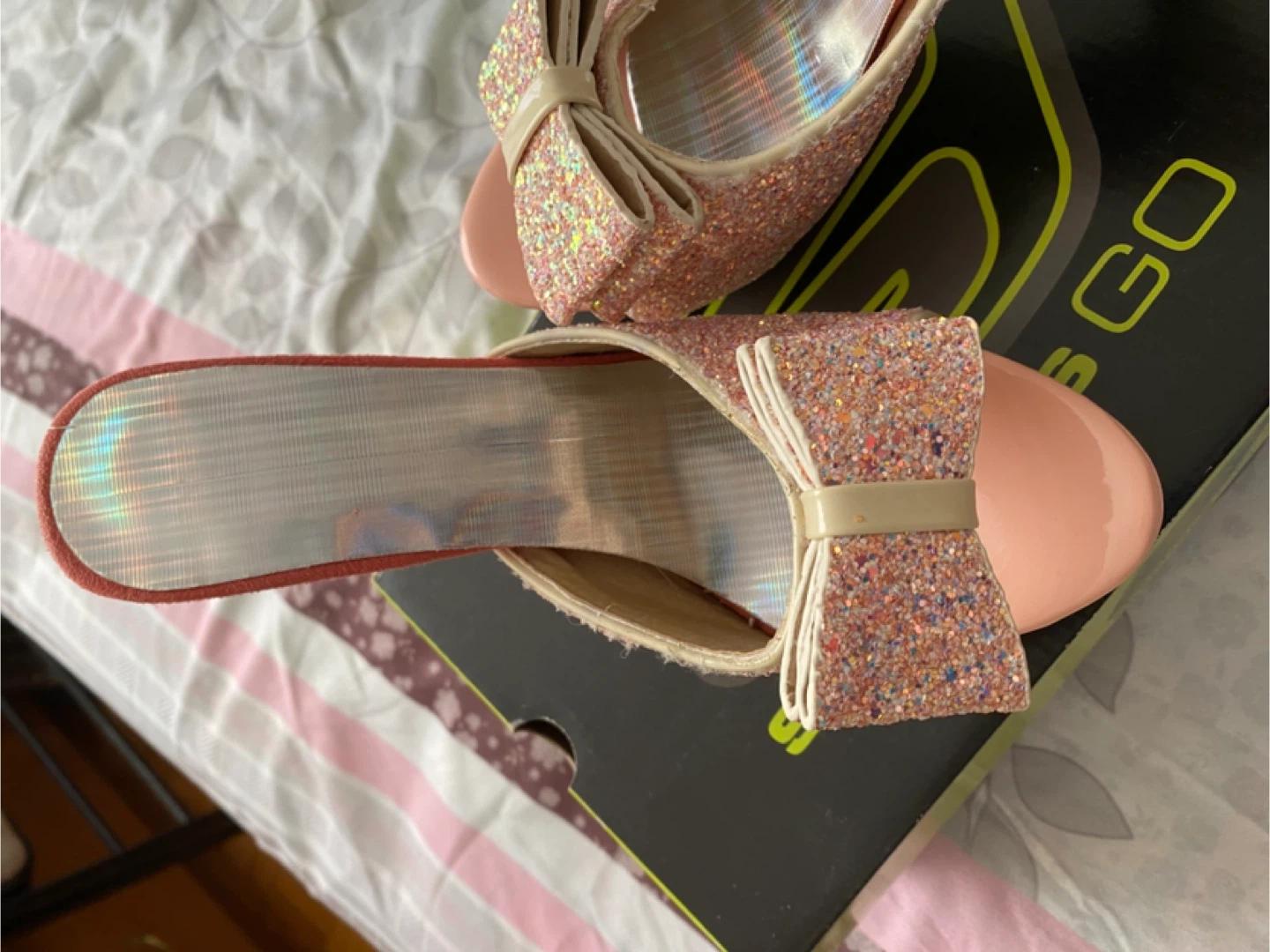 Glitter High Heels