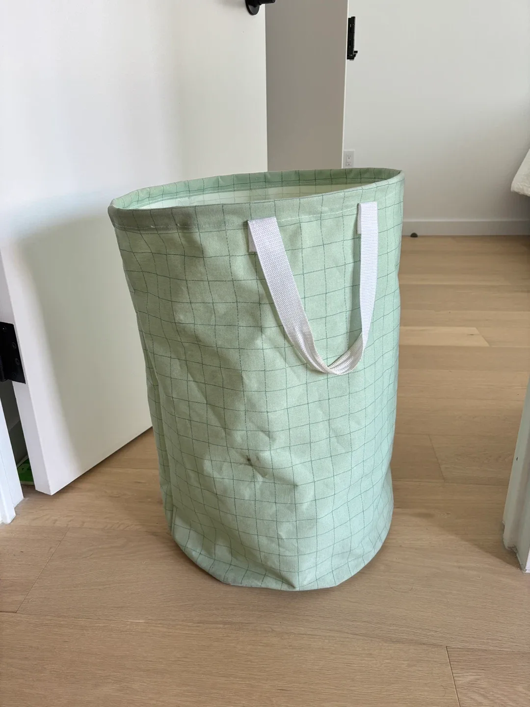 Target Scrunchable Round Laundry Hamper - Green thumbnail