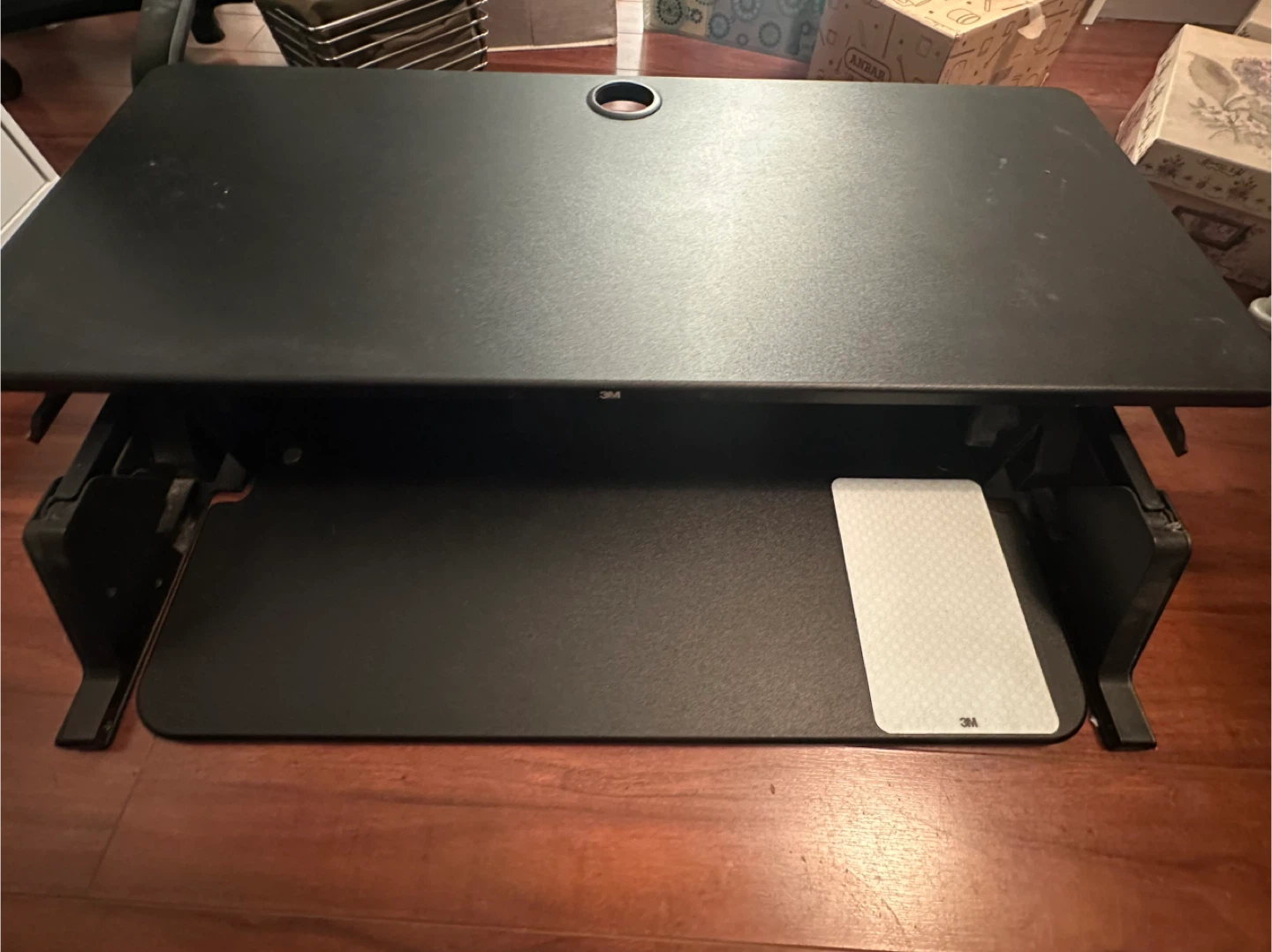 3M SD60B Adjustable Standing Desk - Black, 35 inch - photo 5