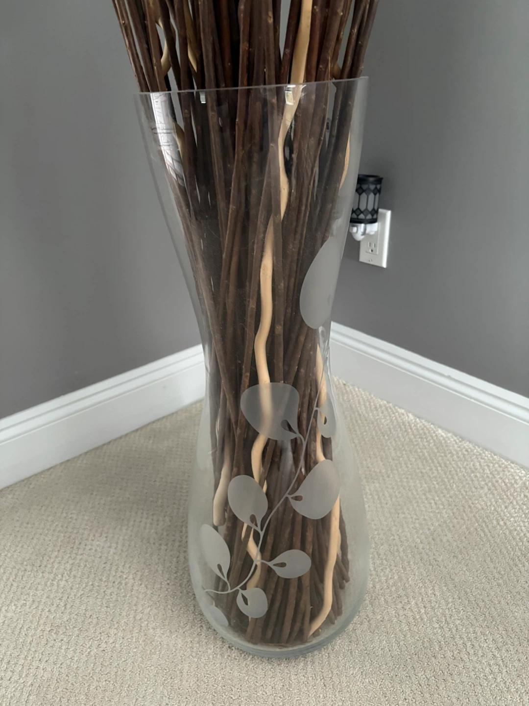 Decorative Branches in Glass Vase - photo 2