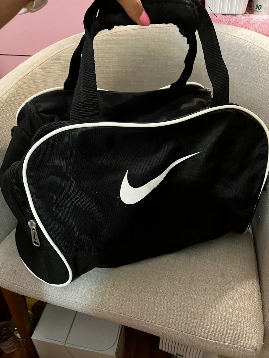 Nike Black Duffle Bag thumbnail