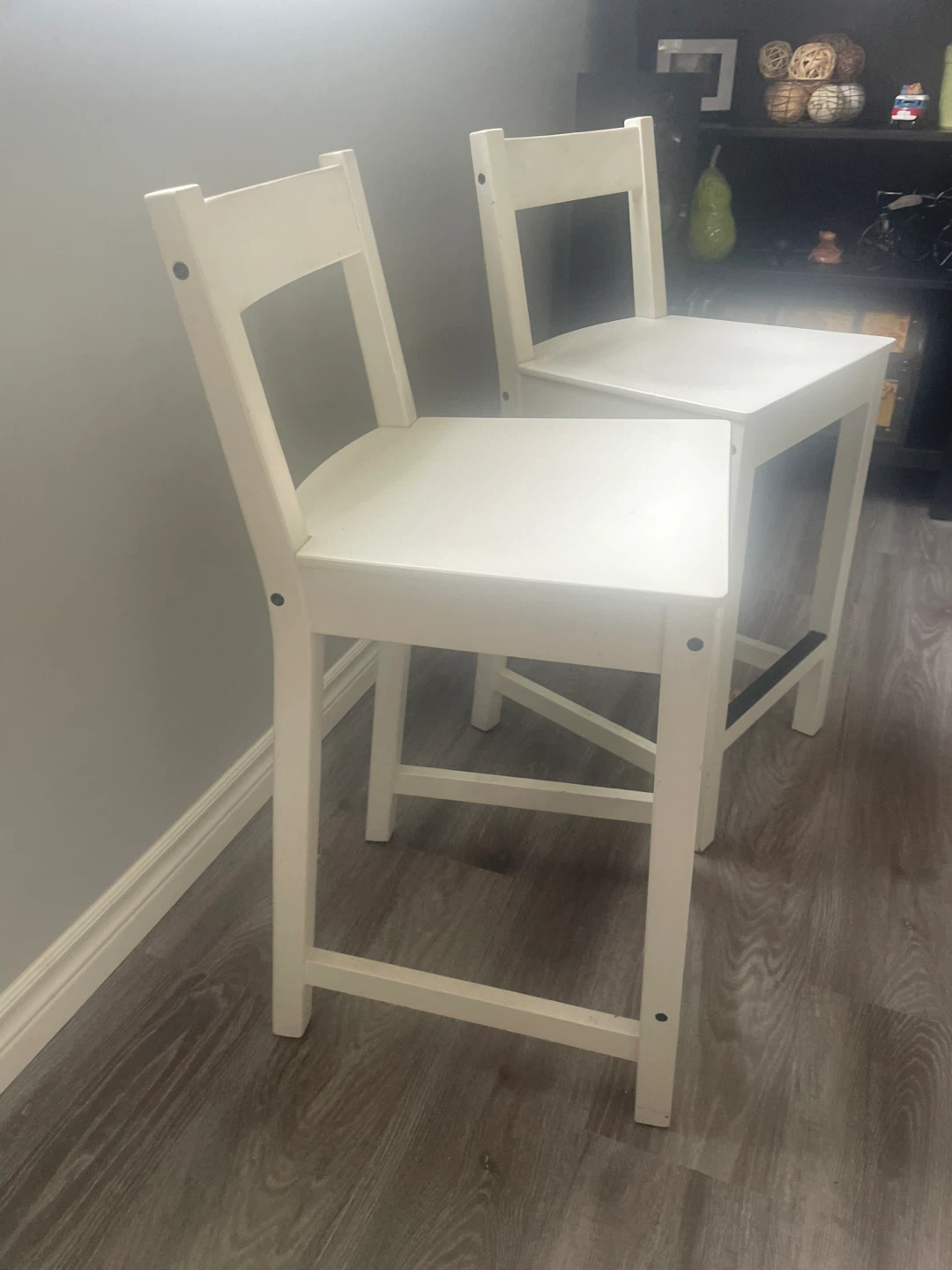 IKEA Dalfred Bar Stool - White