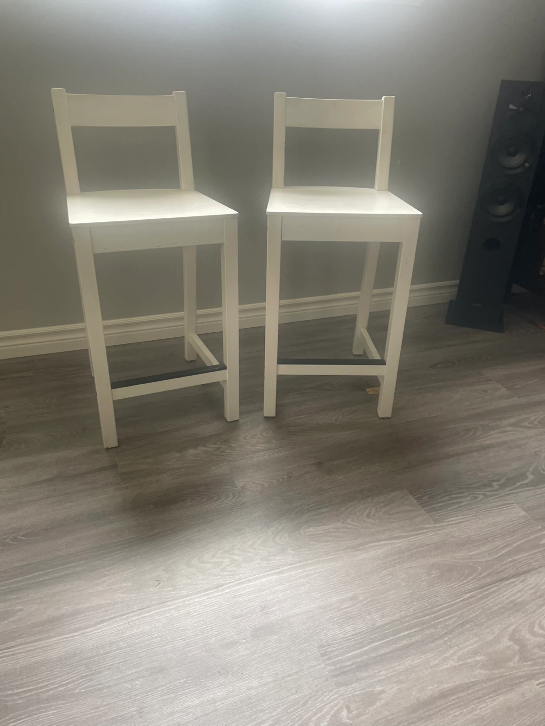 IKEA Dalfred Bar Stool - White - photo 3