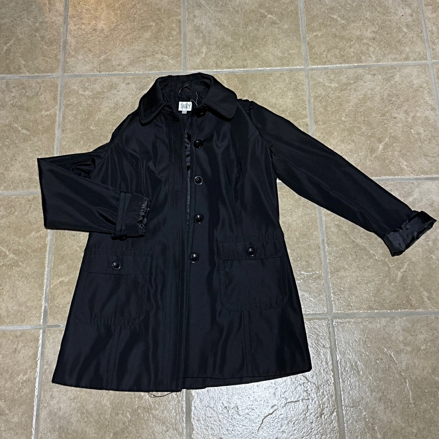 Suzy Shier Black Coat