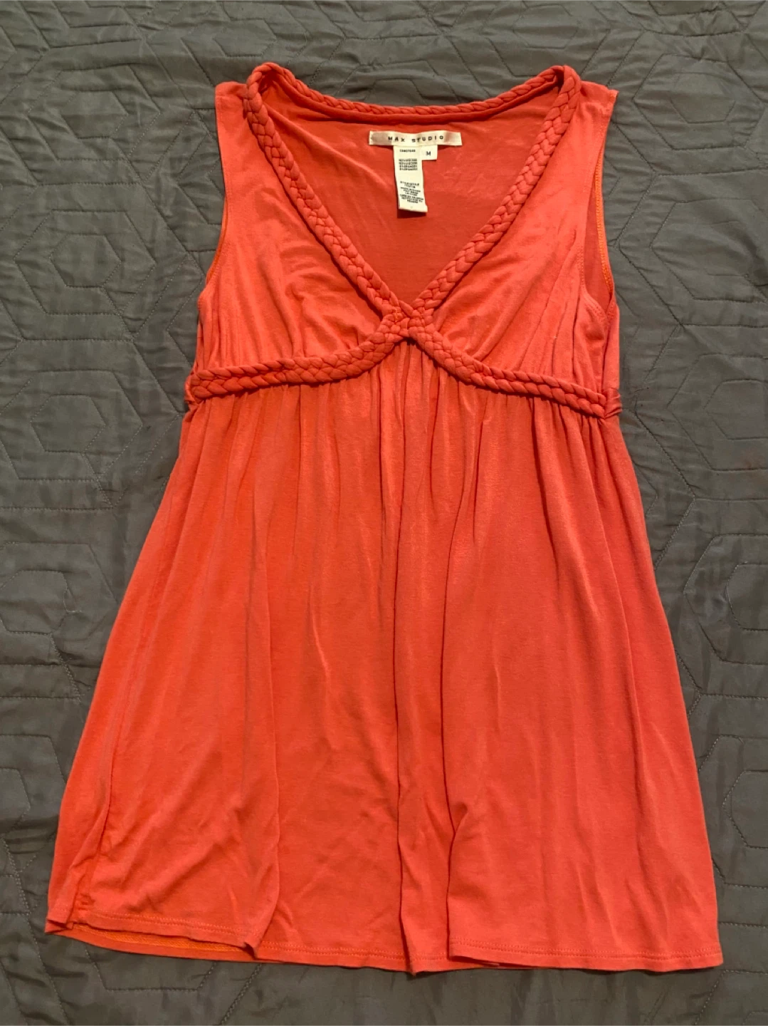 Selling 2 tops Floral Sundress & Max Studio Tank Top - Size M - photo 2