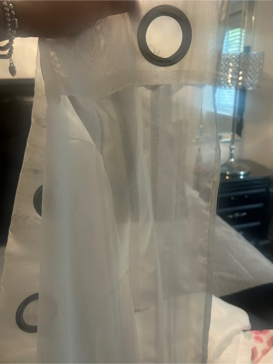 White Sheer Curtains image indicator(2)