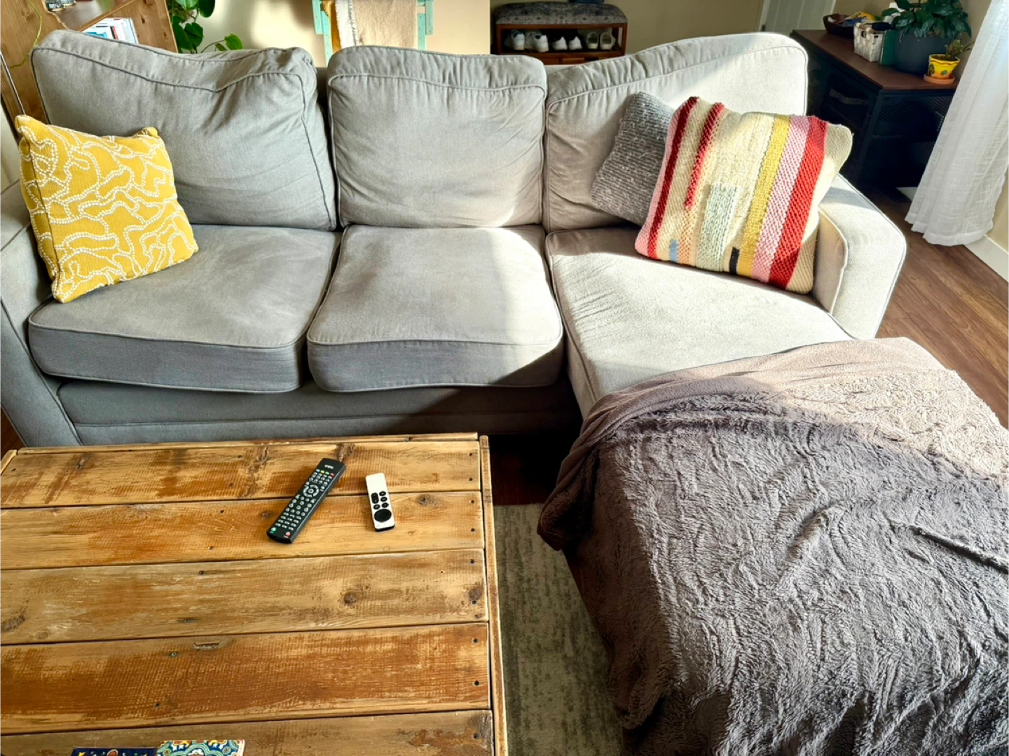Grey Sectional Sofa - photo 2
