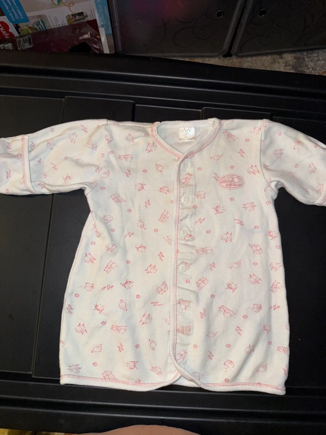 Baby Basics White Onesie thumbnail