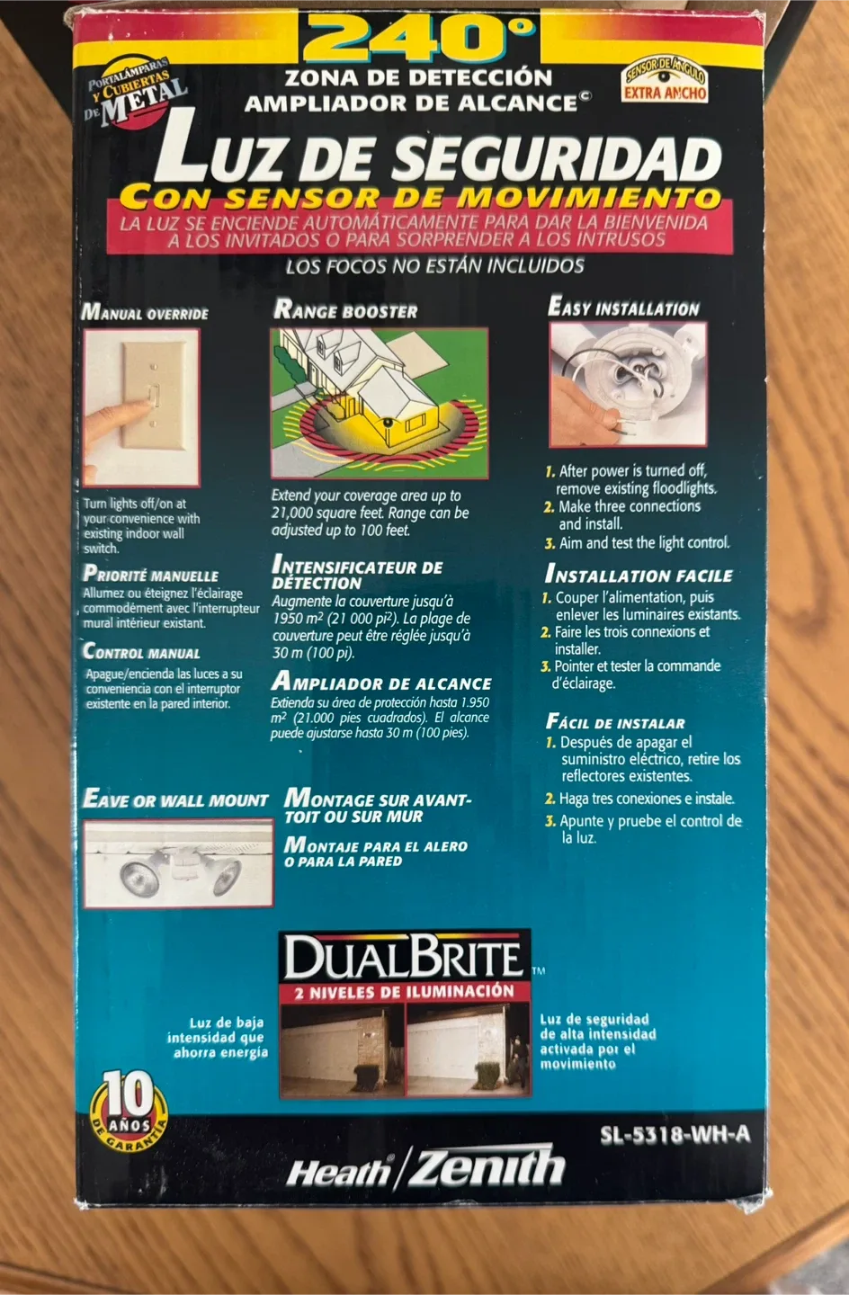 Heath Zenith Motion Sensor Security Light image indicator(5)