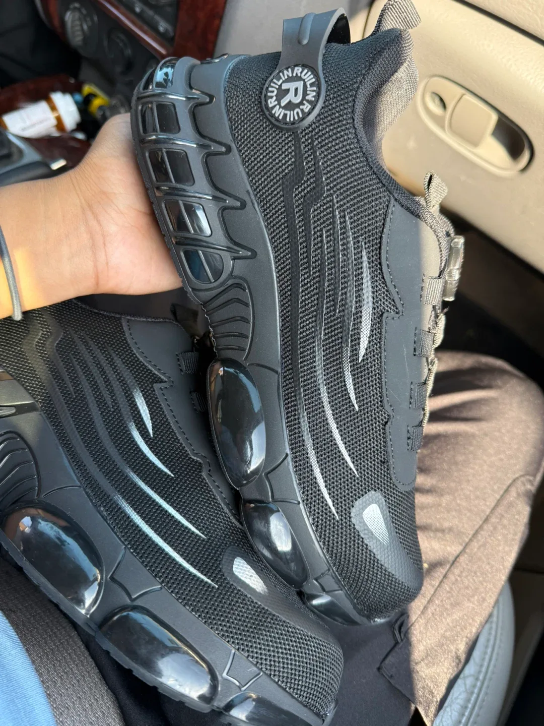 Steel Toe Shoes for Men,Lightweight Work Shoes, thumbnail