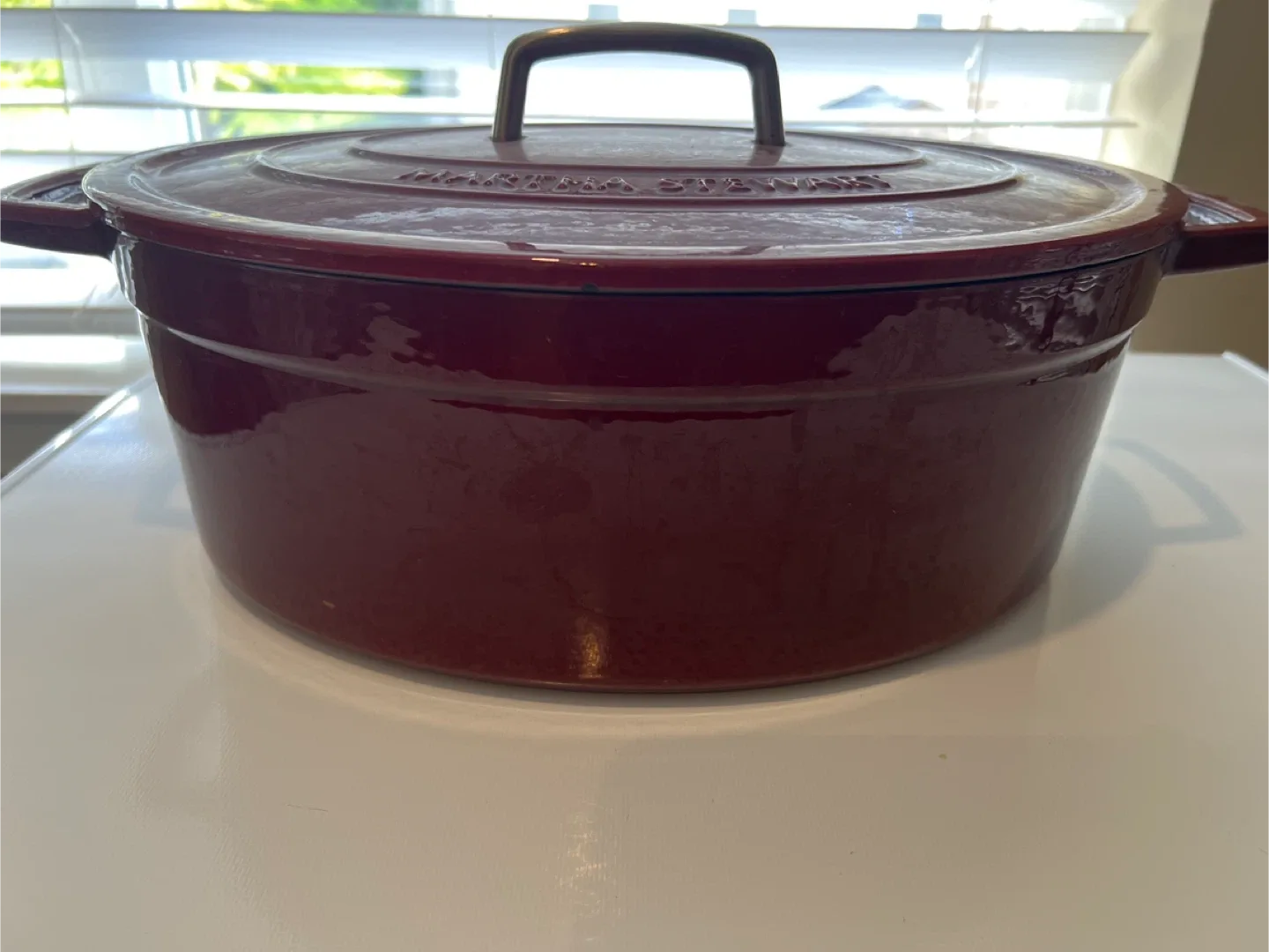 Martha Stewart Enameled Cast Iron Dutch Oven image indicator(3)