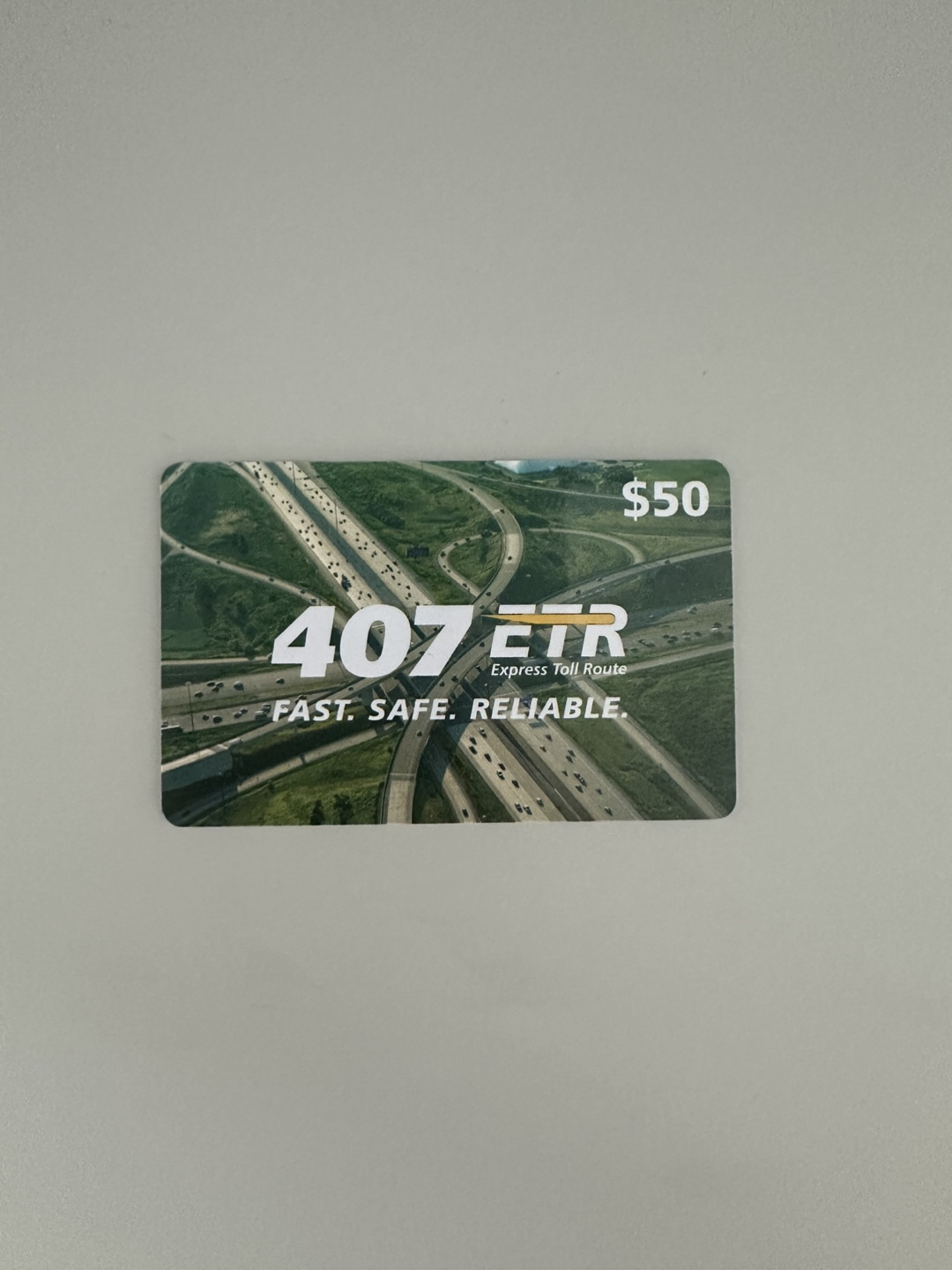 407 ETR $50 Giftcard