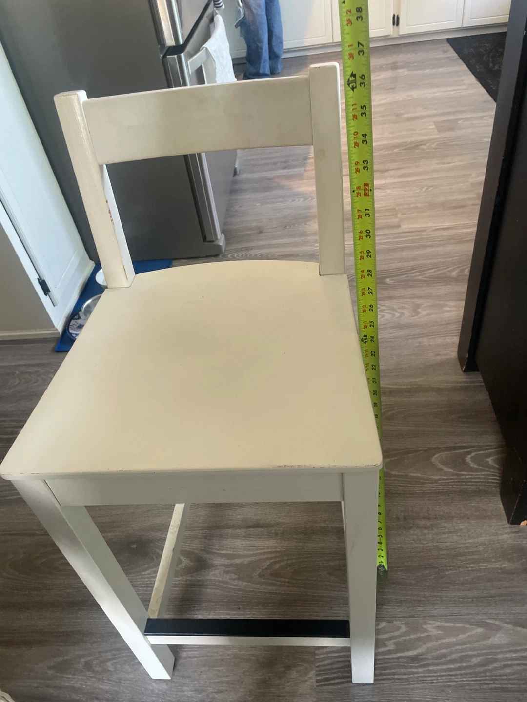 IKEA Dalfred Bar Stool - White - photo 4