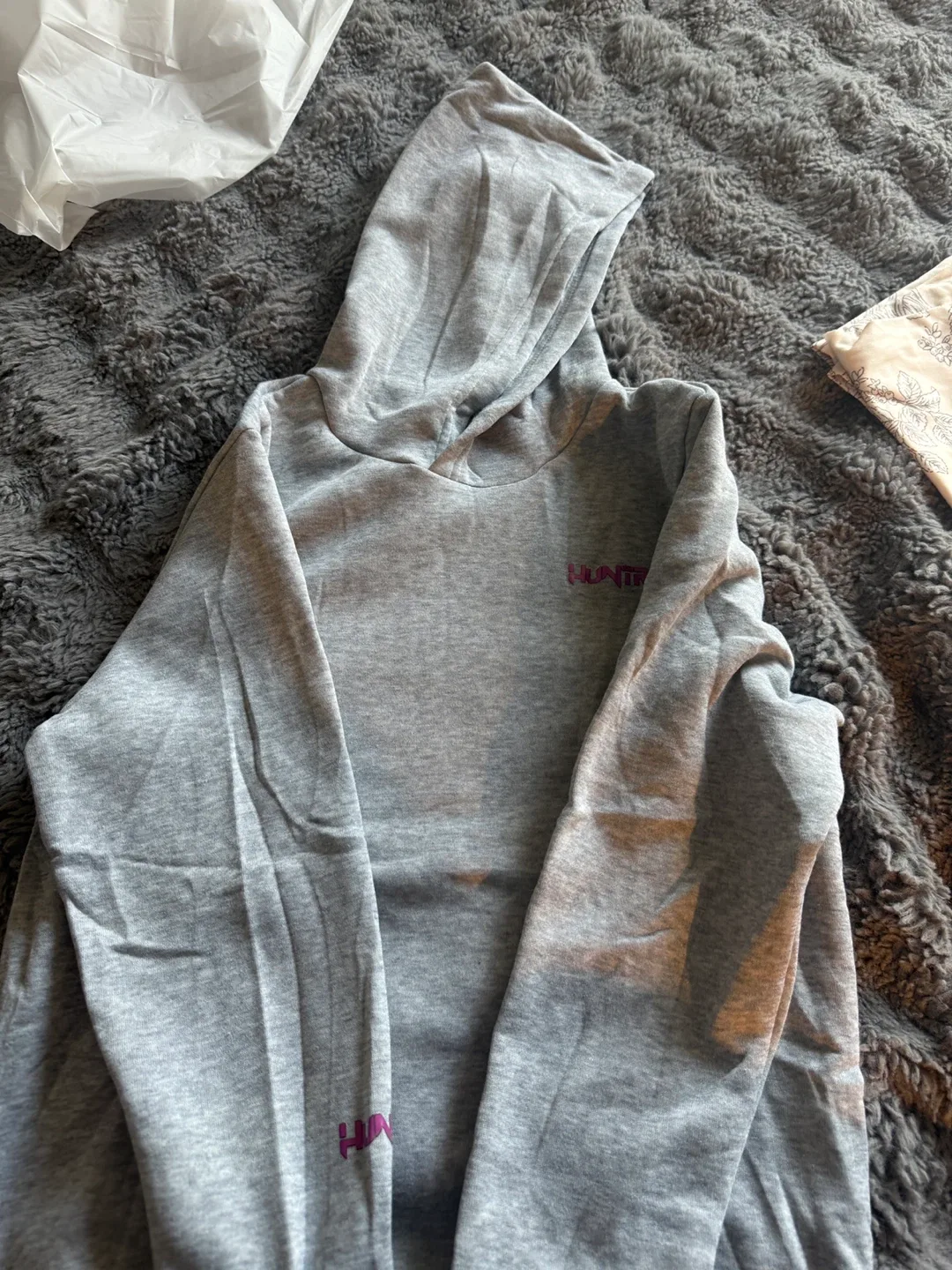 Huntra Grey Hoodie - Size 10Y thumbnail