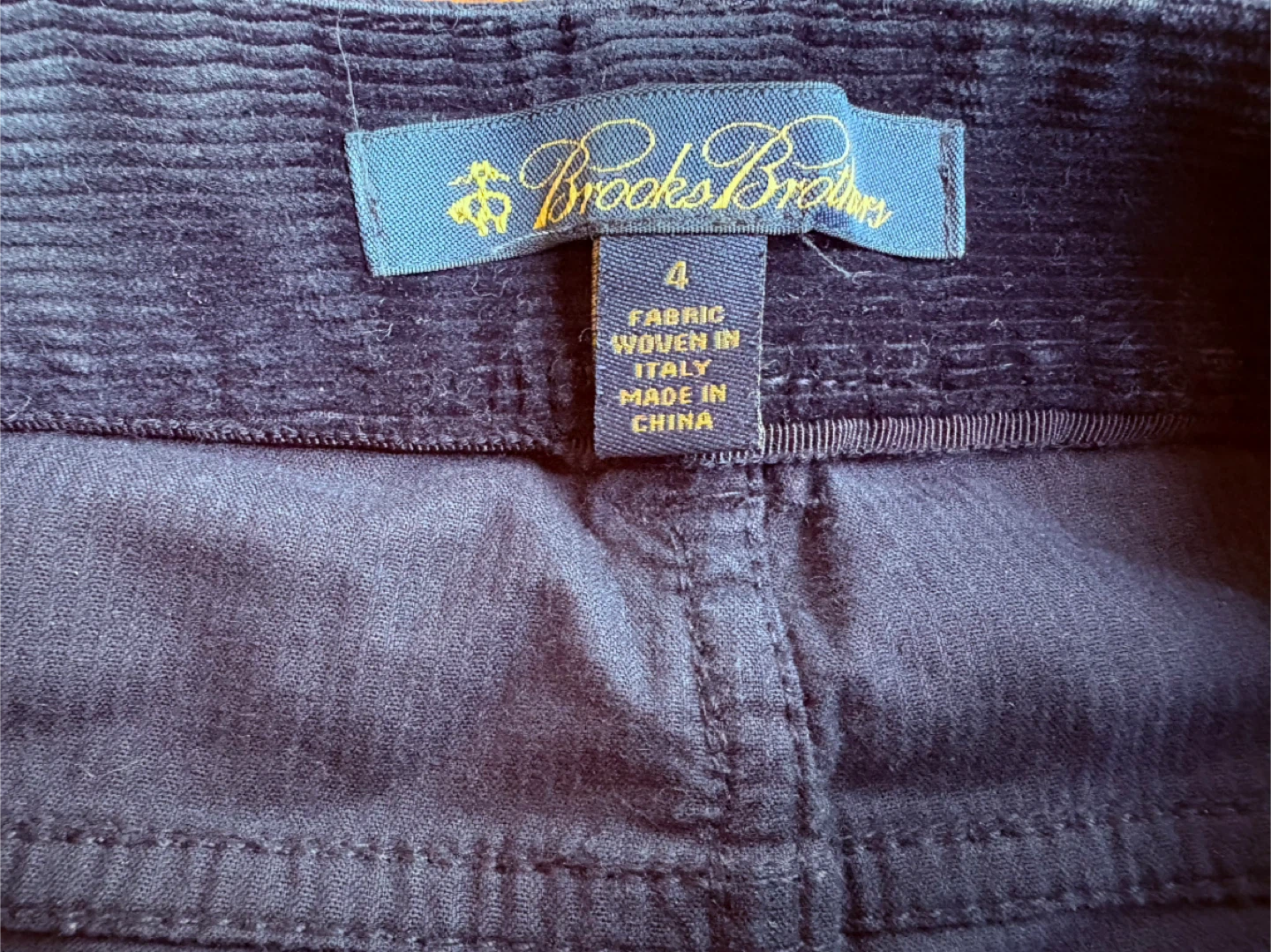 Brooks Brothers Corduroy Pants - Size 4 - photo 4