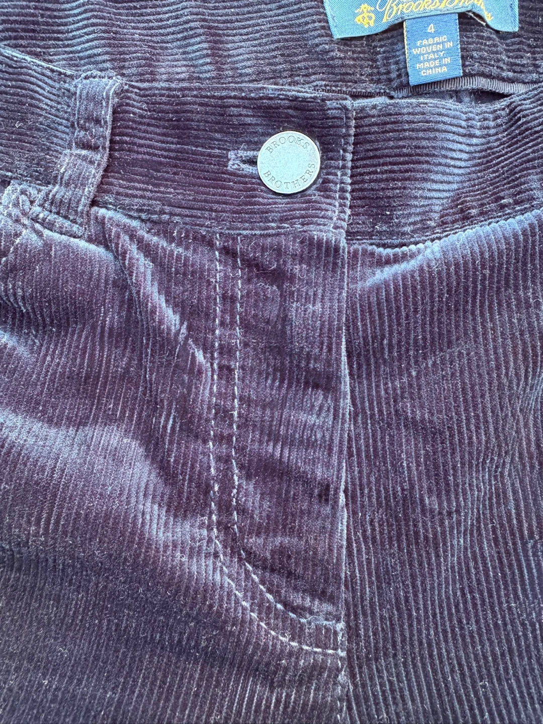 Brooks Brothers Corduroy Pants - Size 4 - photo 2