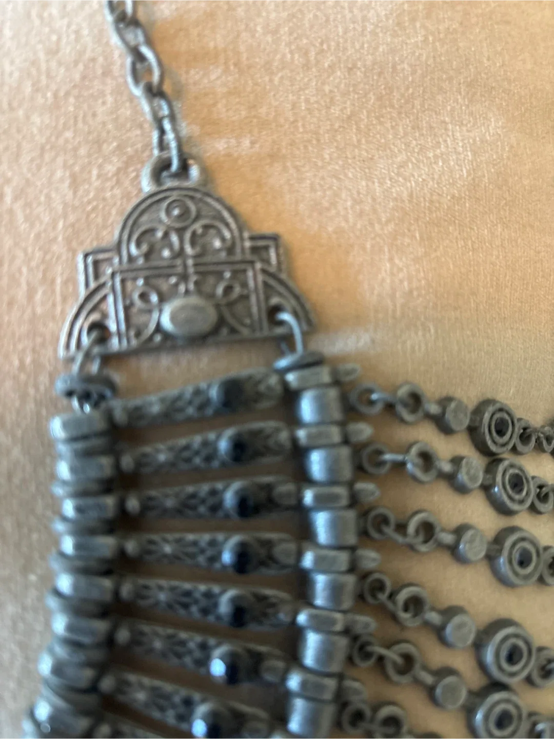 New Handmade Fashion Jewelry King Tut Necklace image indicator(4)