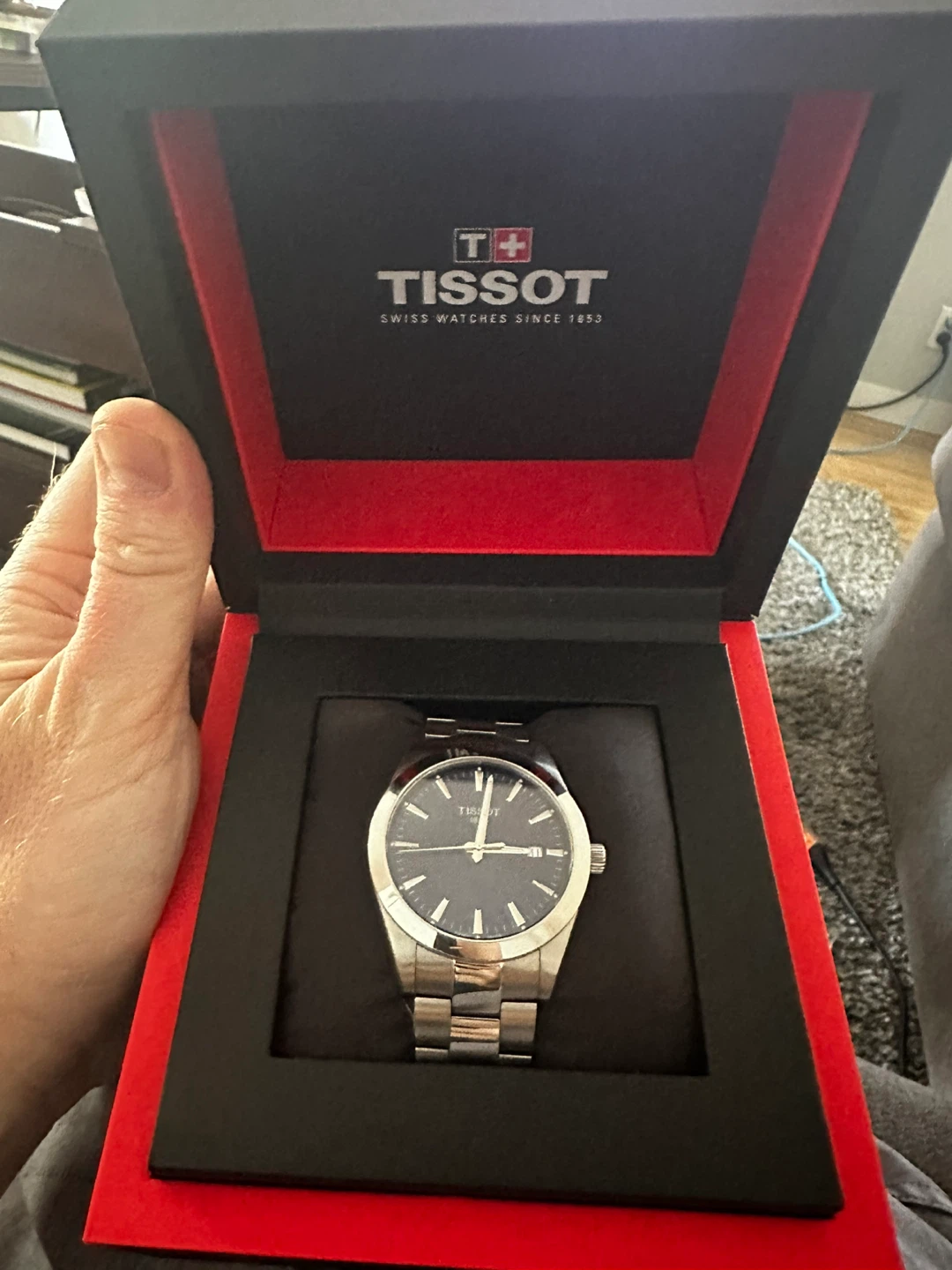 Tissot Swiss Watch with Box