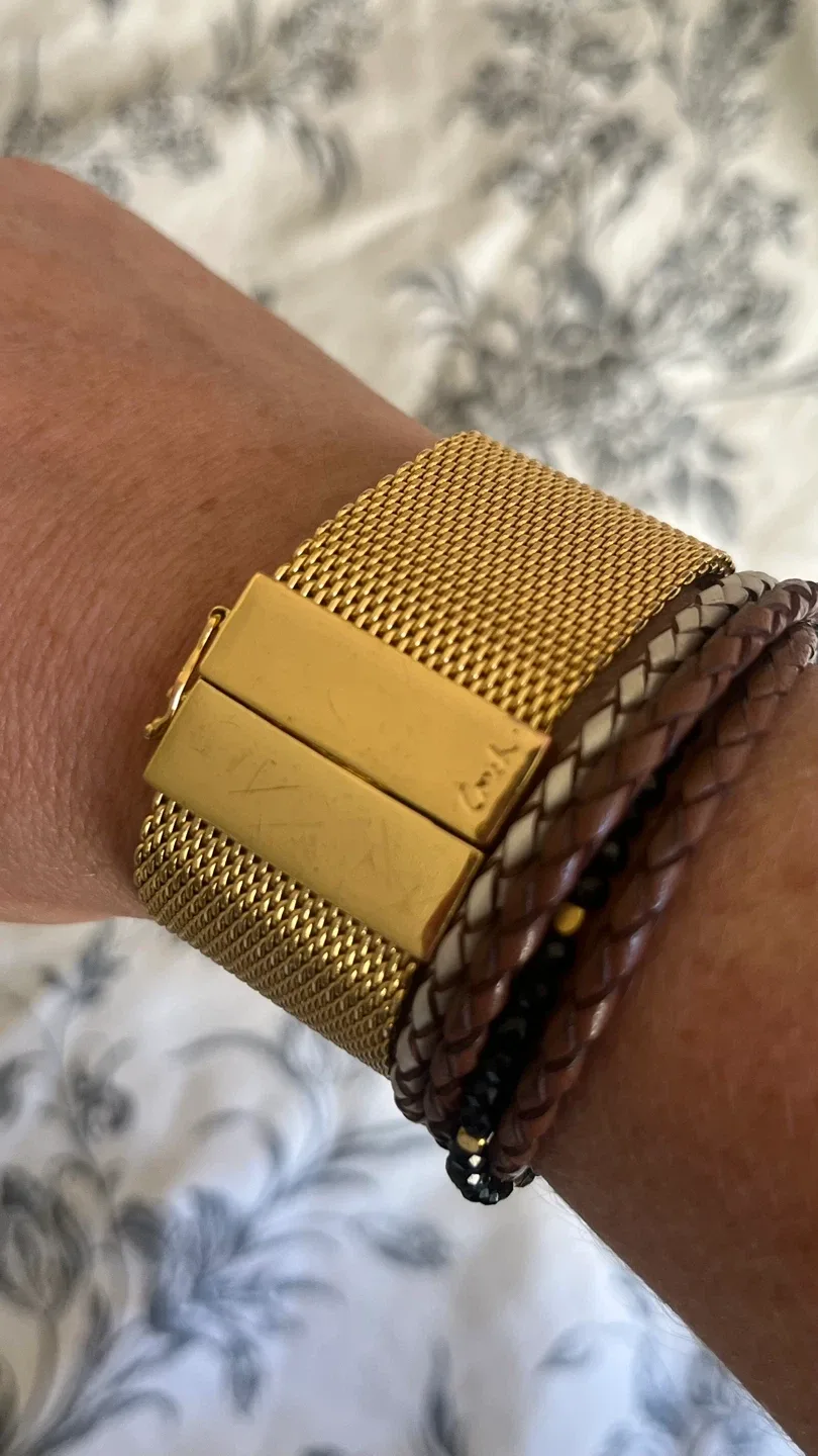 Coach Gold Mesh Bracelet image indicator(6)