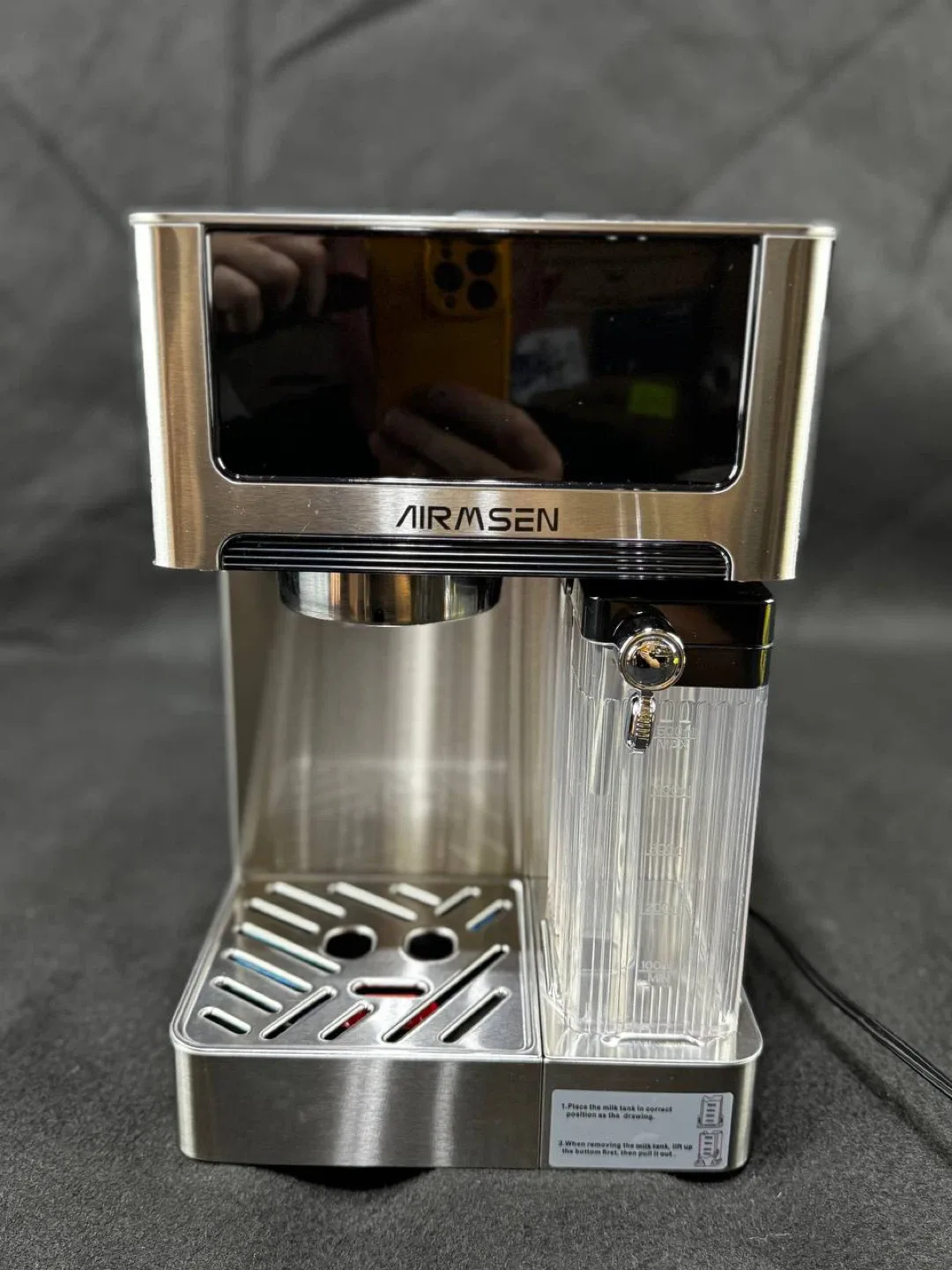 AIRMSEN Espresso & Cappuccino Machine – Tested Like New ☕🔥 image indicator(2)