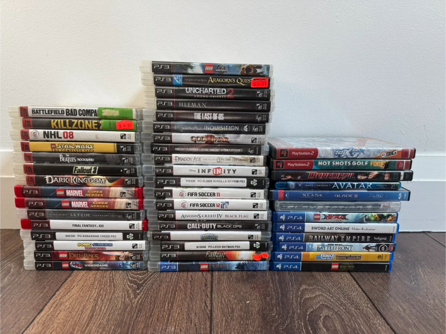 🎮 Huge PS3 / PS4 / PS2 Game Lot – $5–15 Each thumbnail