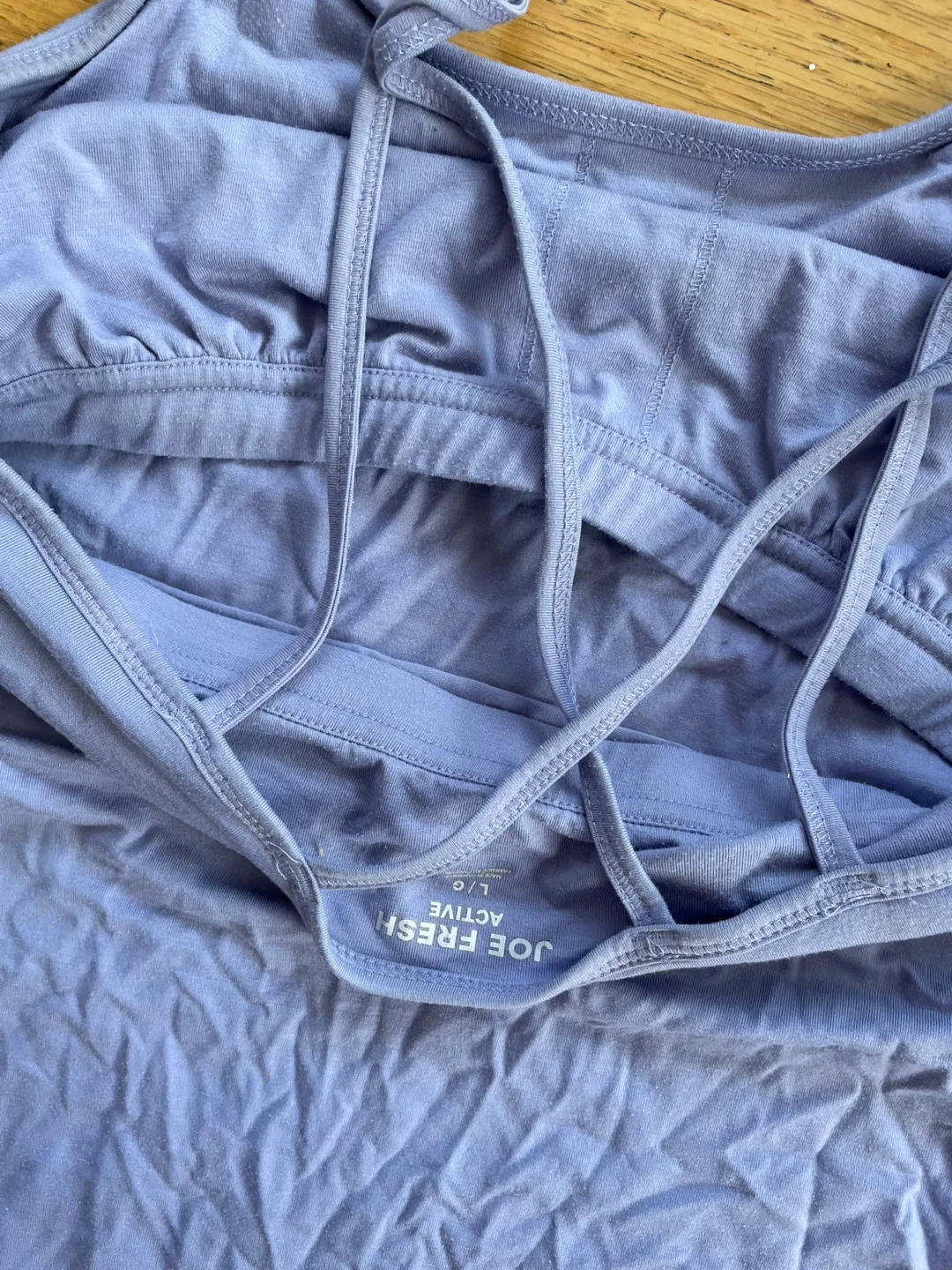 Purple workout shirt image indicator(3)