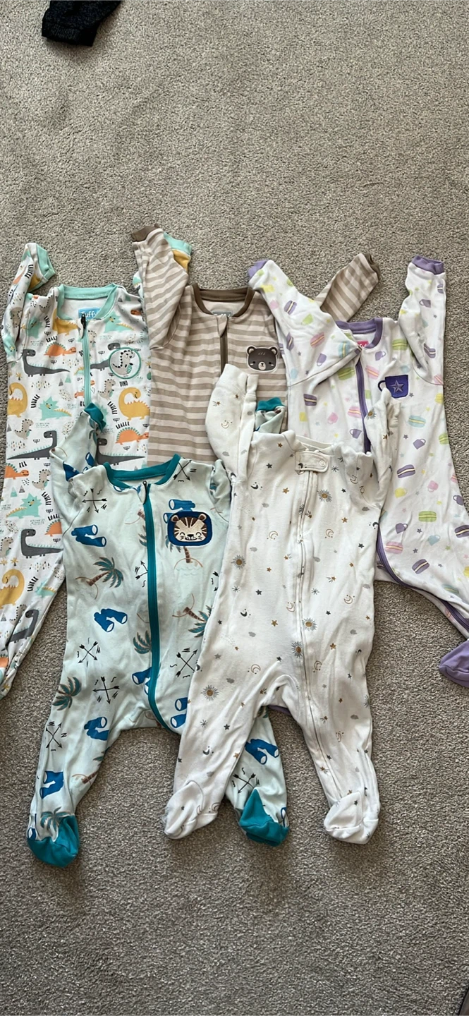 5 x 9month sleepers