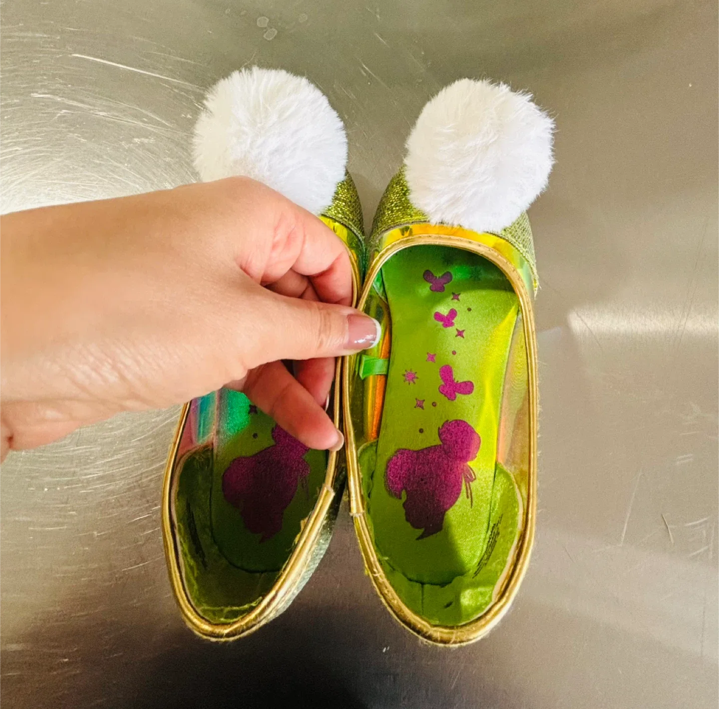 Authentic Disney 3 pc tinker bell costume, excellent condition!! image indicator(3)