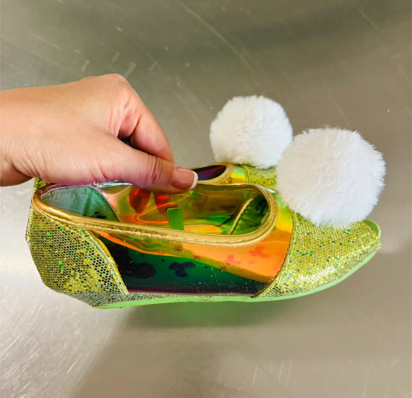 Authentic Disney 3 pc tinker bell costume, excellent condition!! image indicator(6)